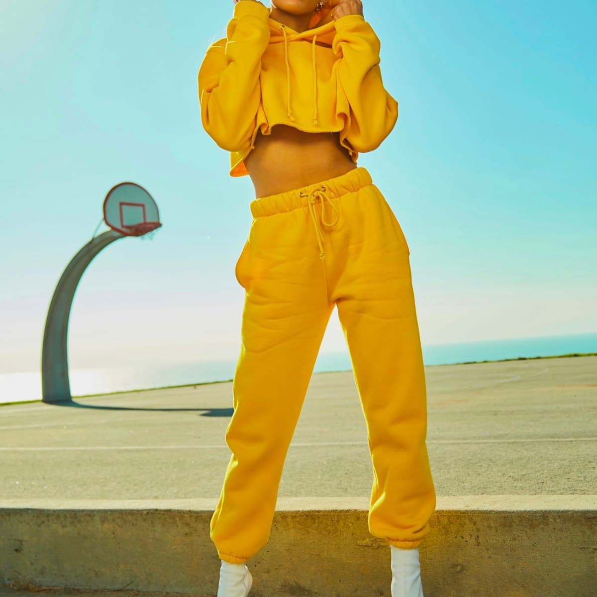 Hudson Rose Unisex Everyday Track Pant front product photo