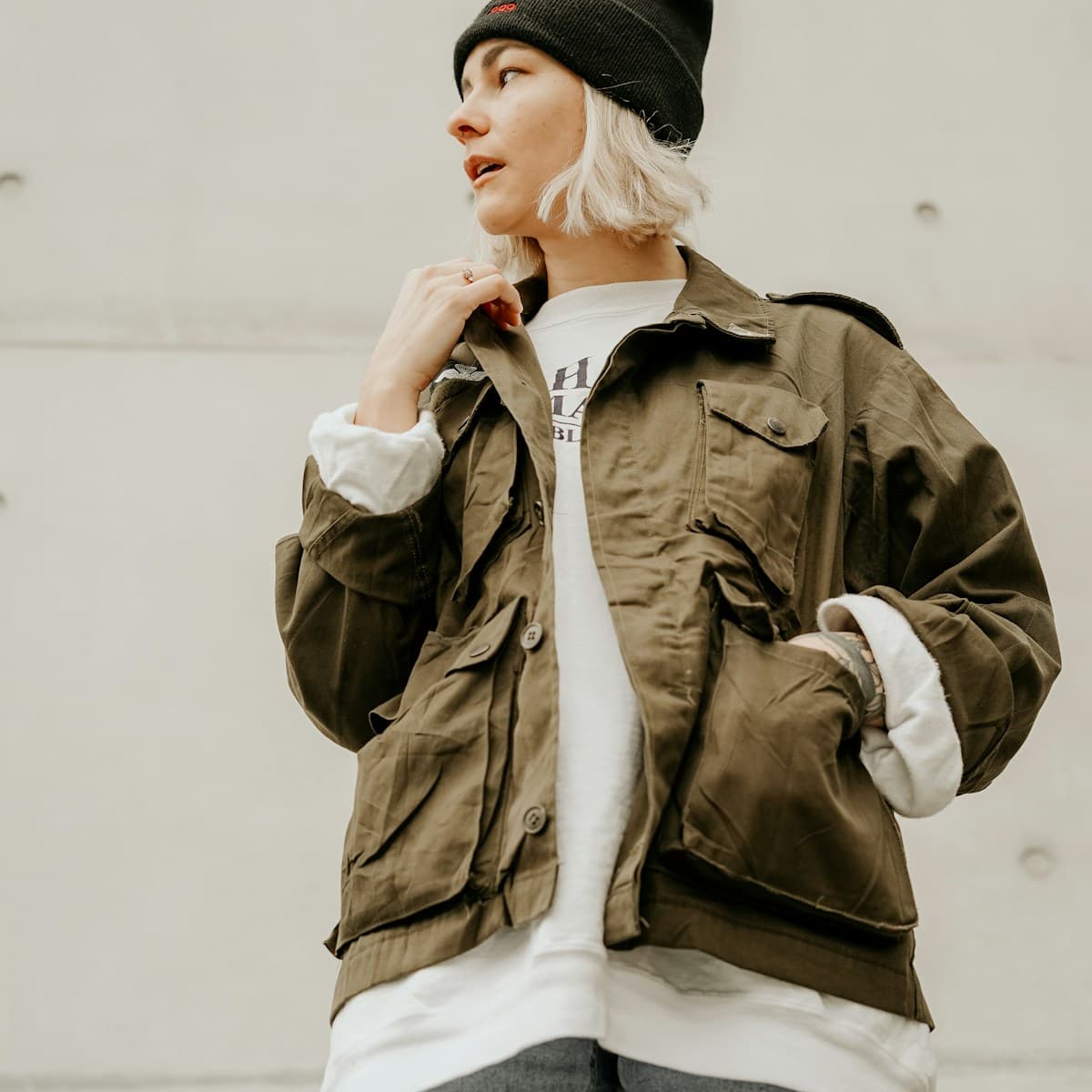 Hudson Rose Unisex Lightweight Bomber Jacket front product photo