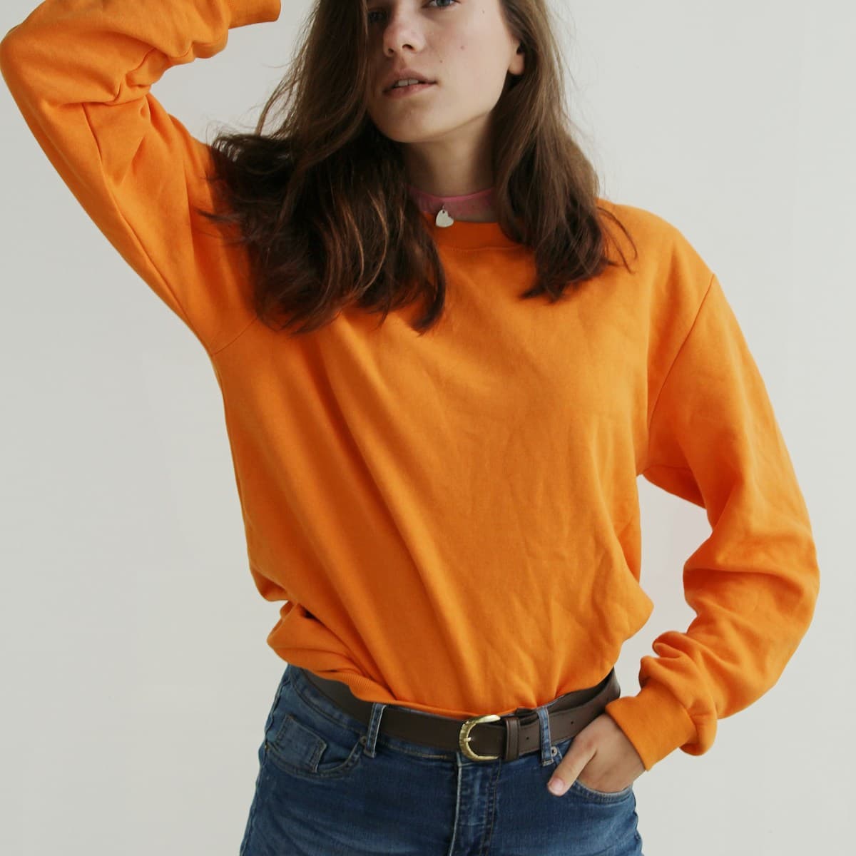Hudson Rose Unisex Quarter-Zip Layer front product photo