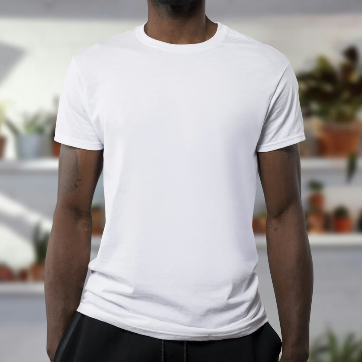 Hudson Rose Women's Essential Crewneck Tee front product photo